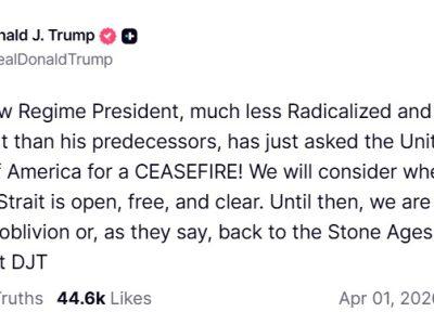 Trump to Address Nation at 9:00 p.m. Wednesday