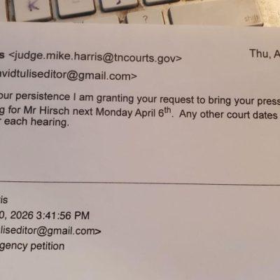 Judge Yields in Journalist Access Suit