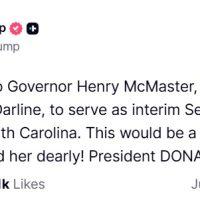 McMaster Nominates Lindsey Graham’s Sister to Serve out His Term