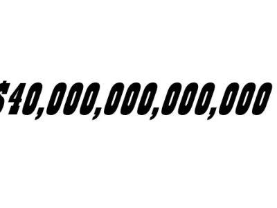 $40 Trillion Debt is America’s Greatest Threat